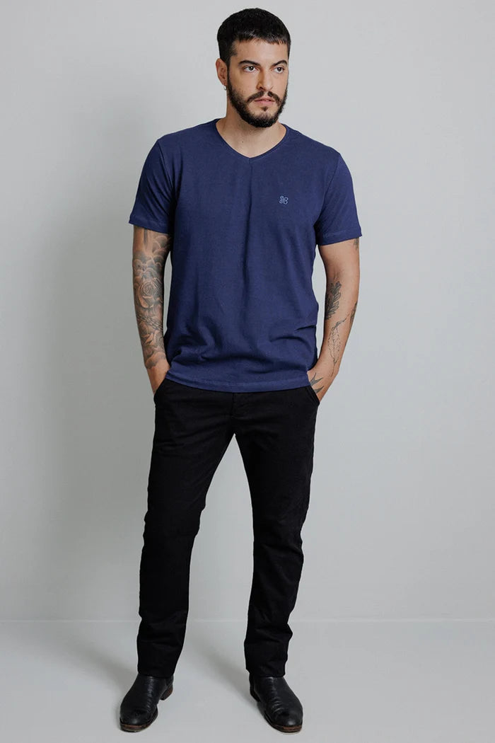 Camiseta Prime Cotton Blend Gola V