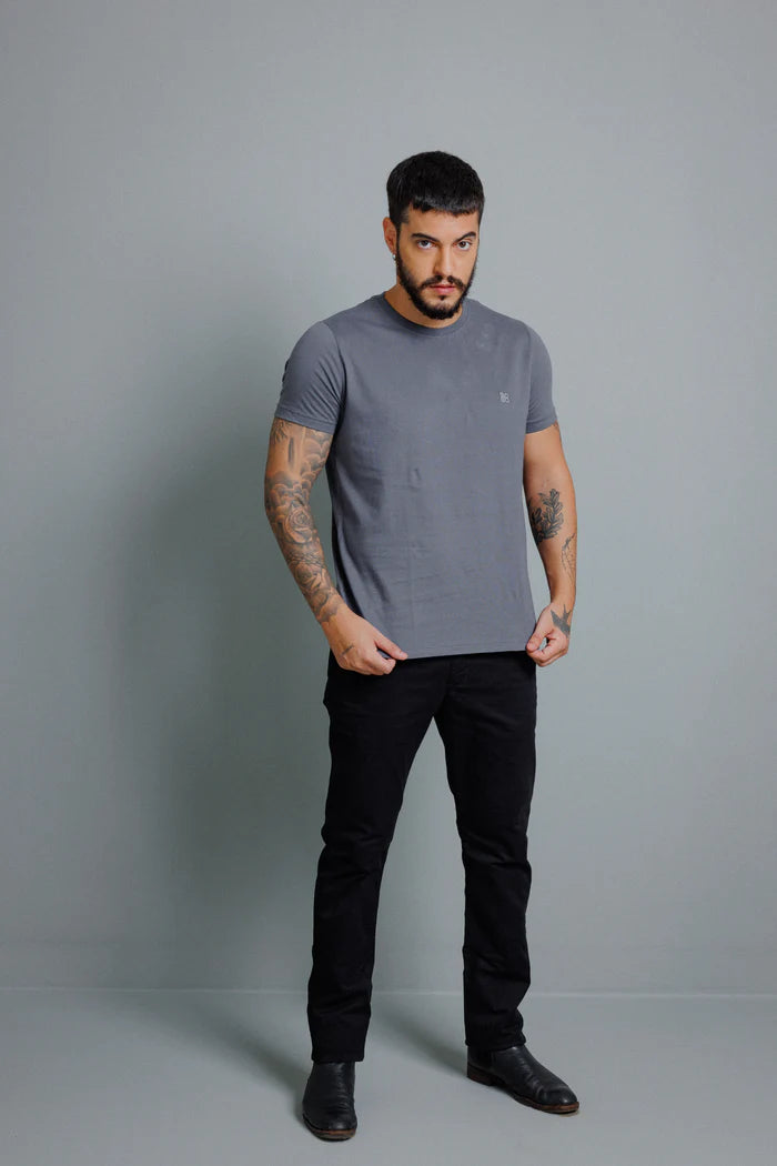Camiseta Básica Gola Redonda