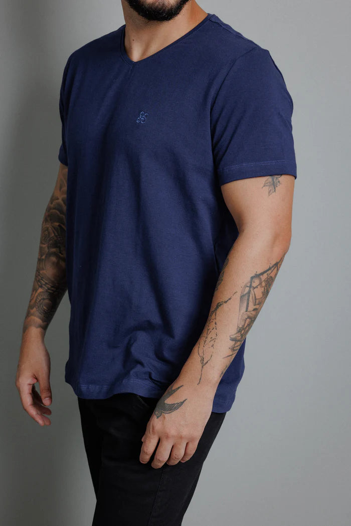 Camiseta Prime Cotton Blend Gola V