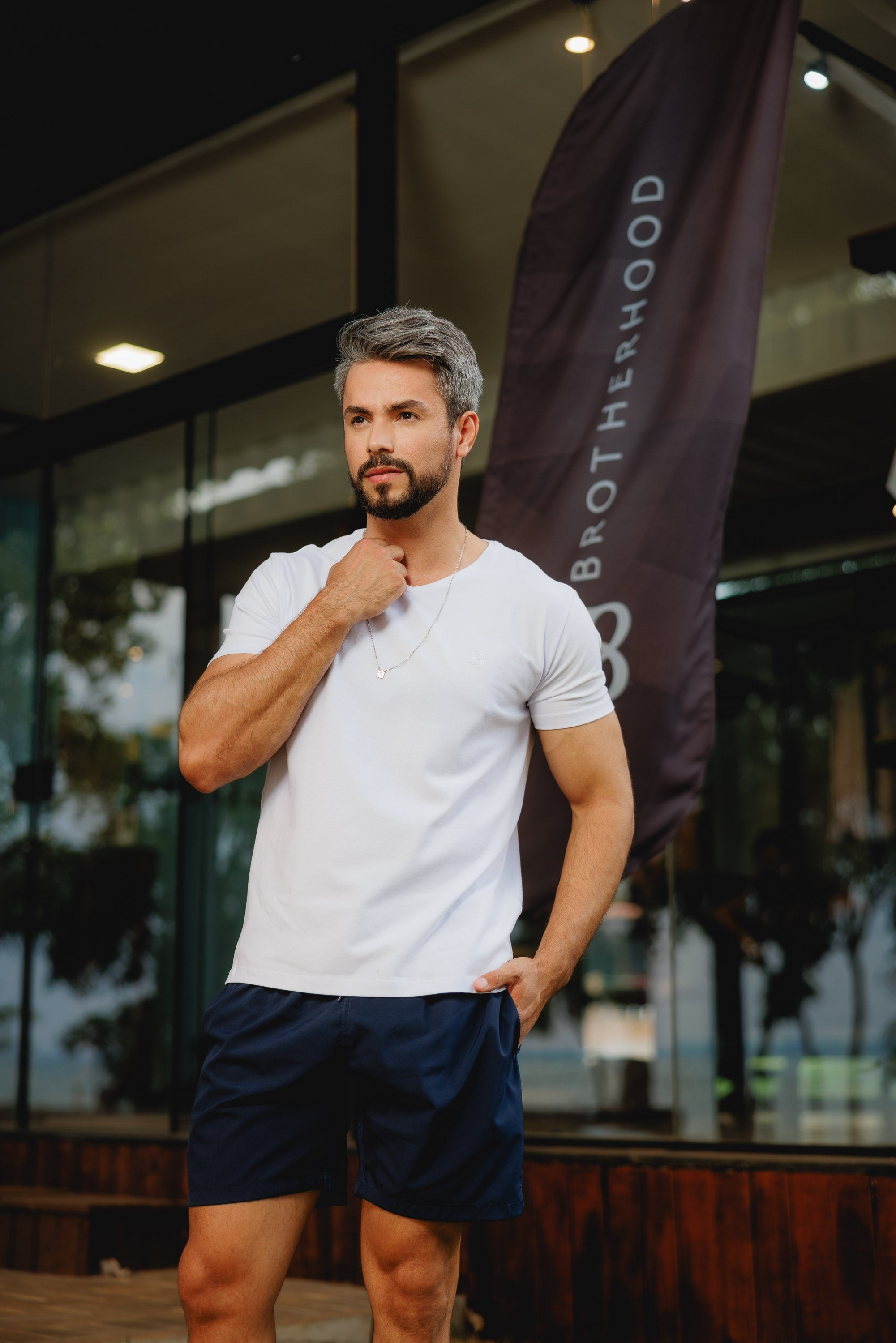 Short Praia Liso Gold