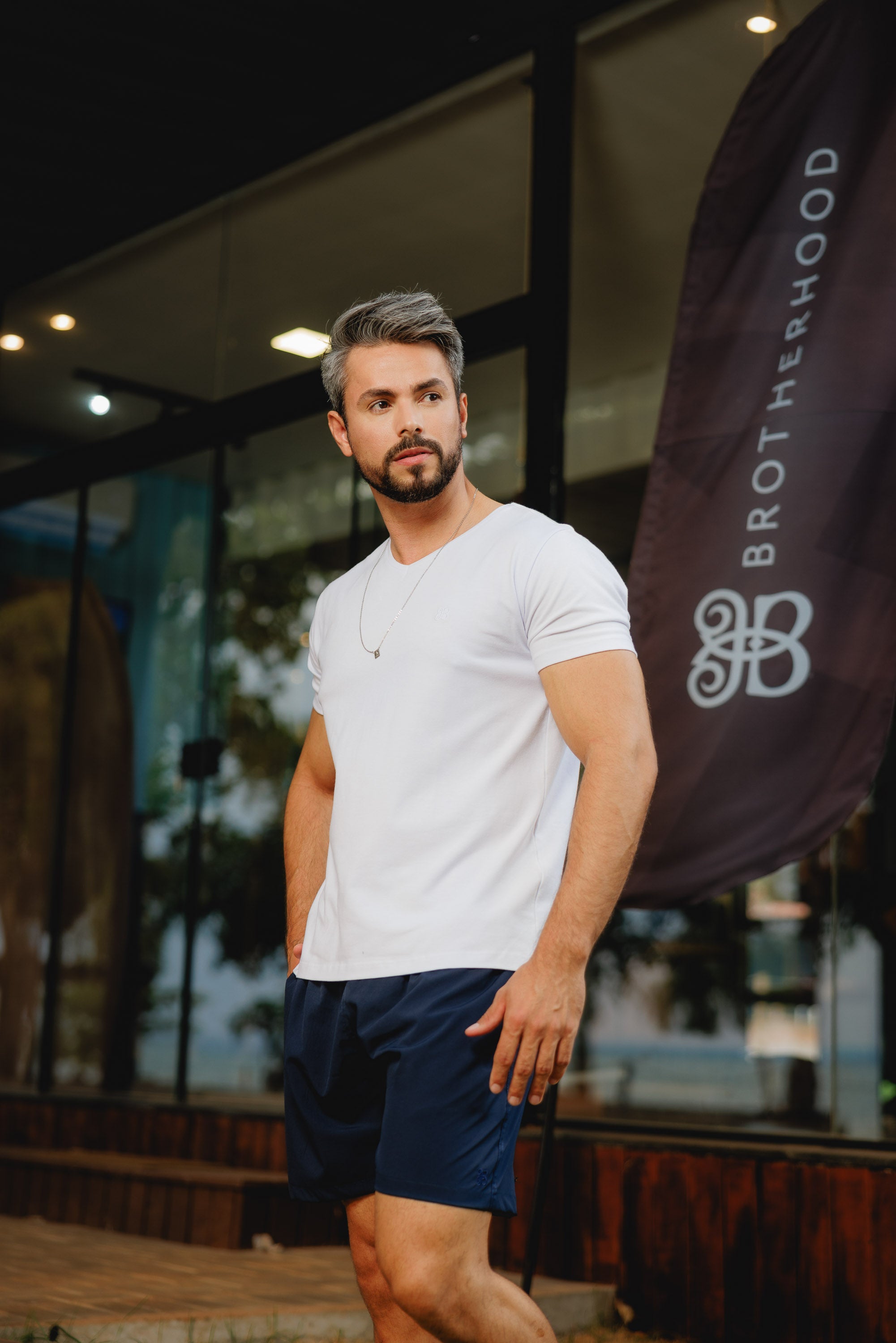 Short Praia Liso Gold