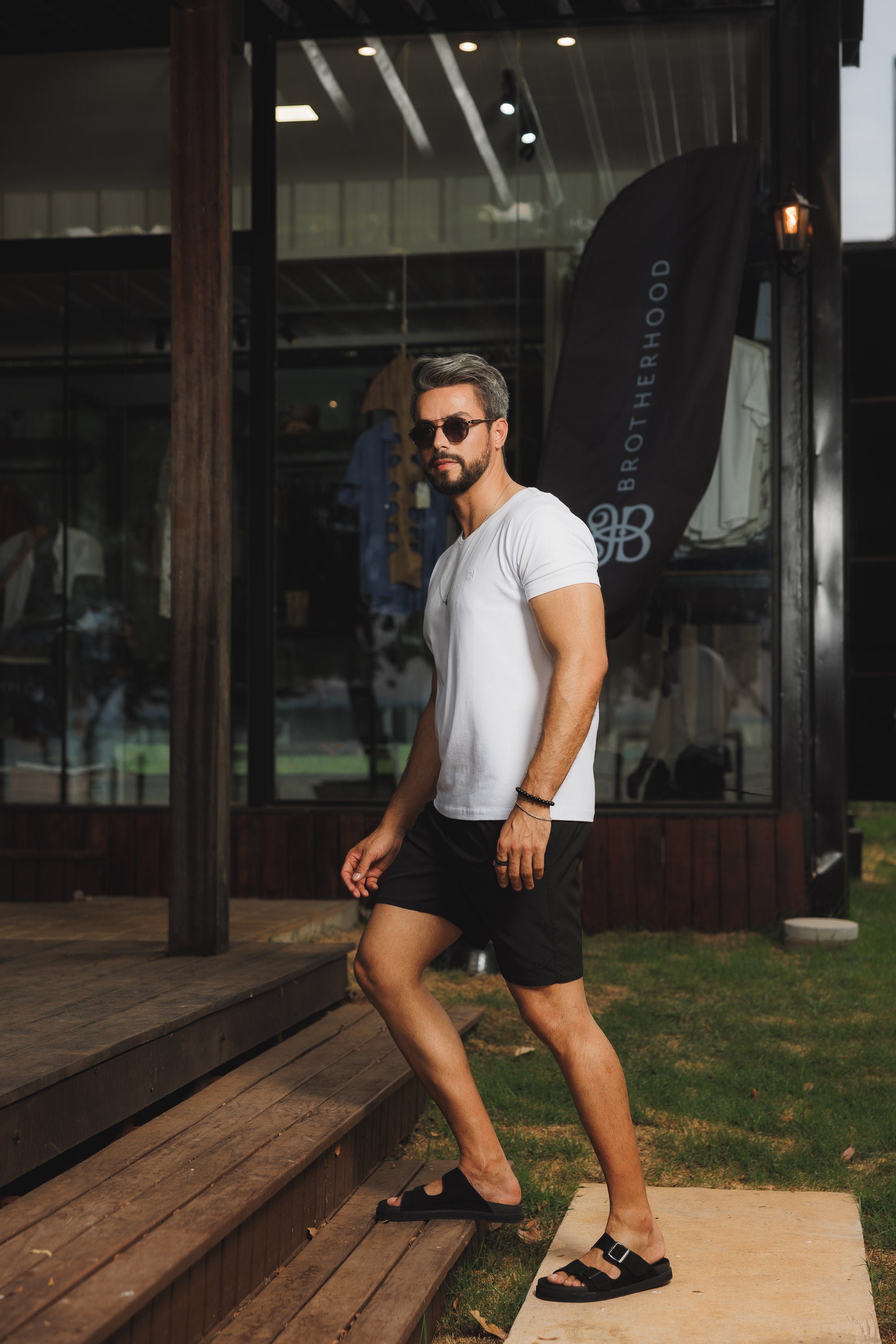 Short Praia Liso Gold