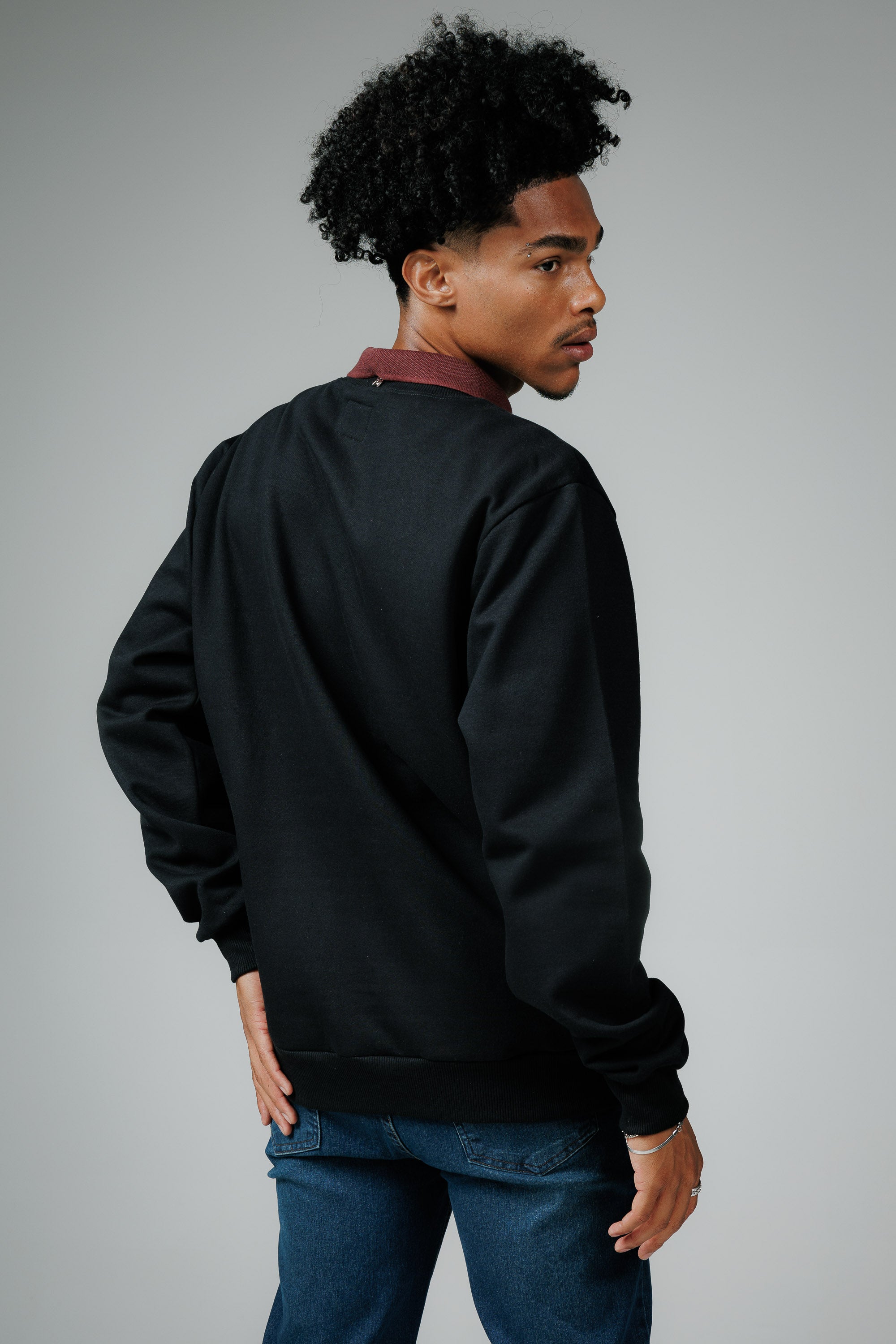 Moletom Brand Básico Felpado 2 Cabos