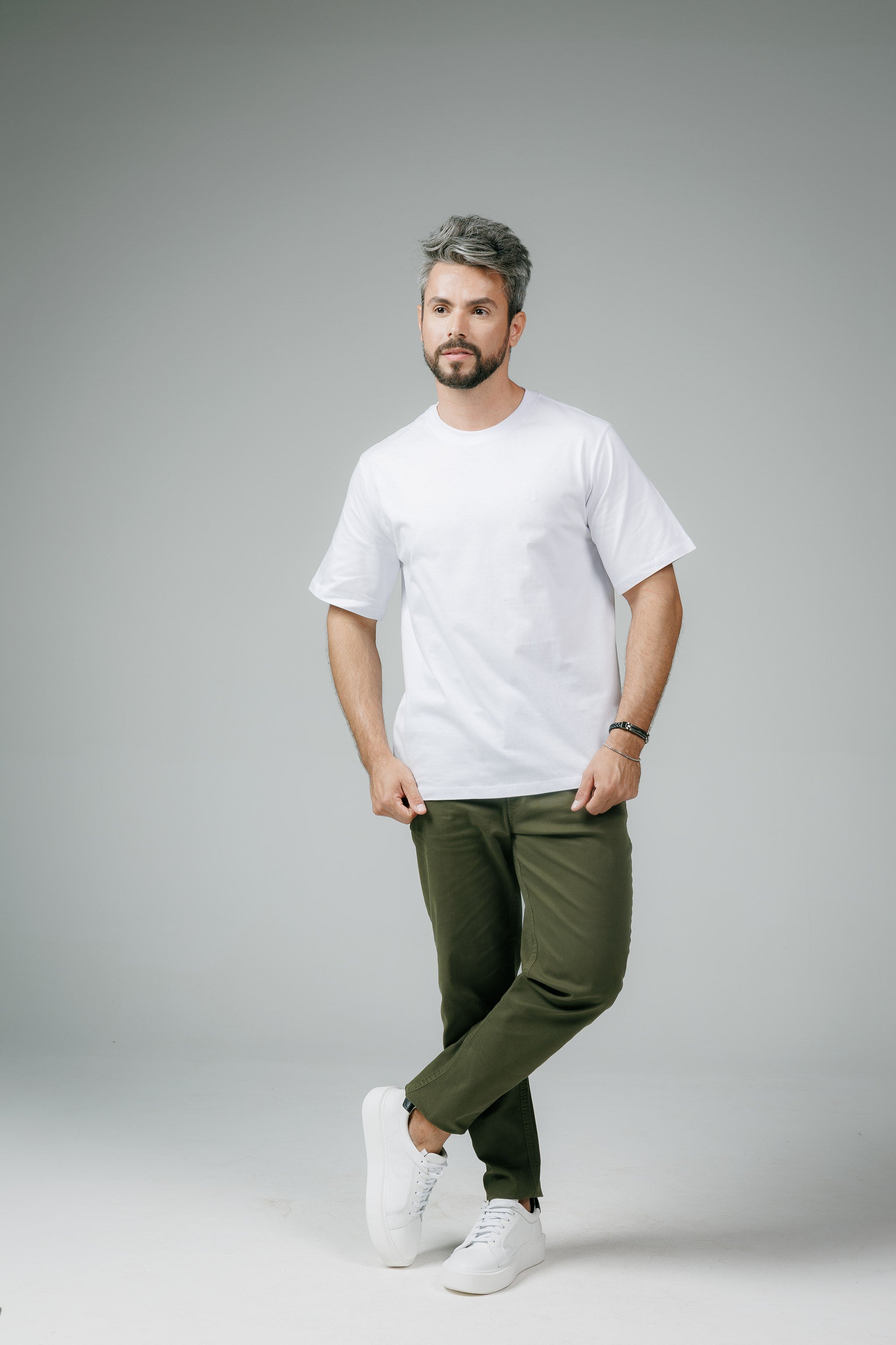 Calça Alfaiataria Sarja Slim