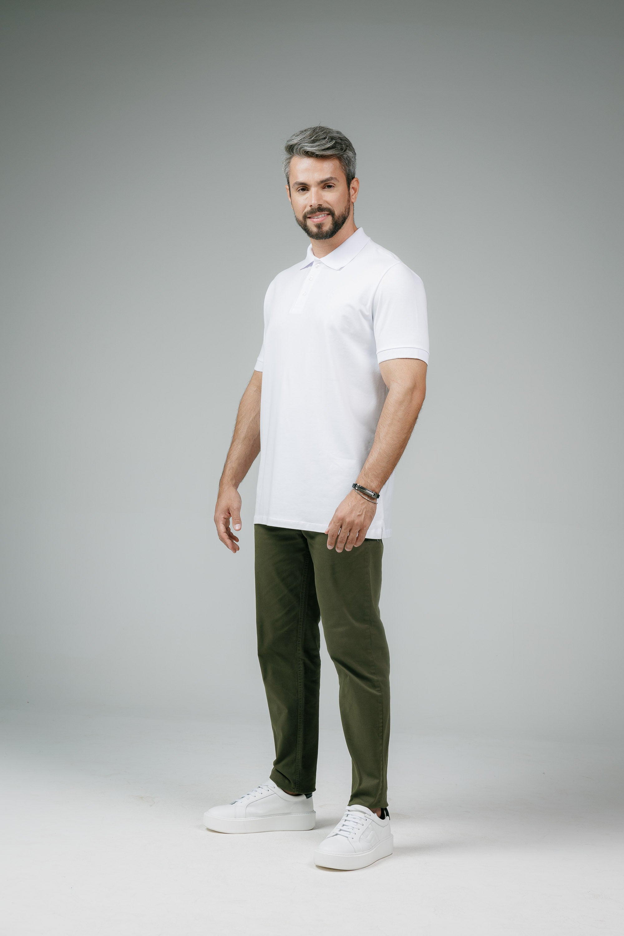 Calça Alfaiataria Sarja Slim