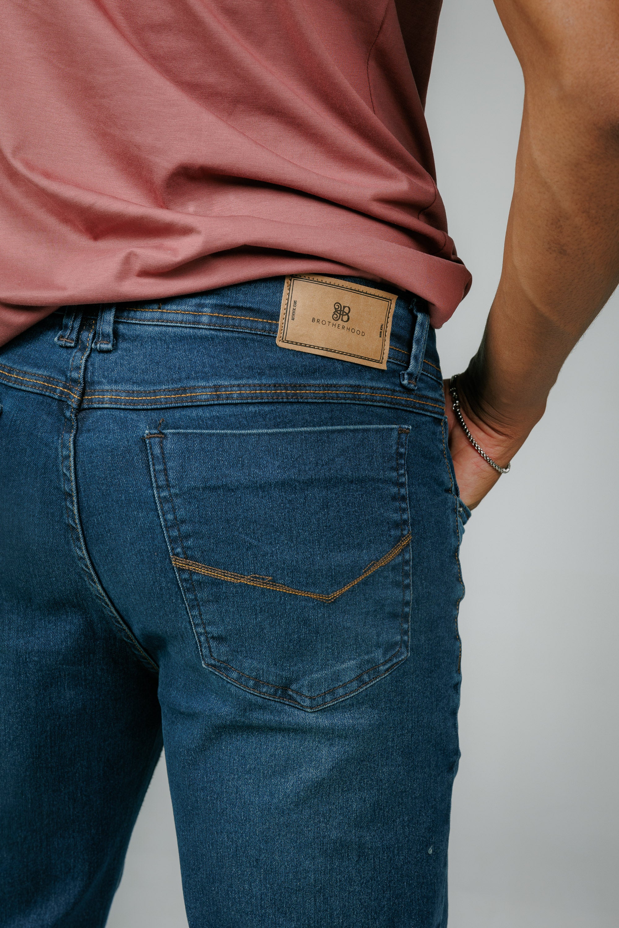 Calça Jeans Slim Megaflex com Elastano Garcez