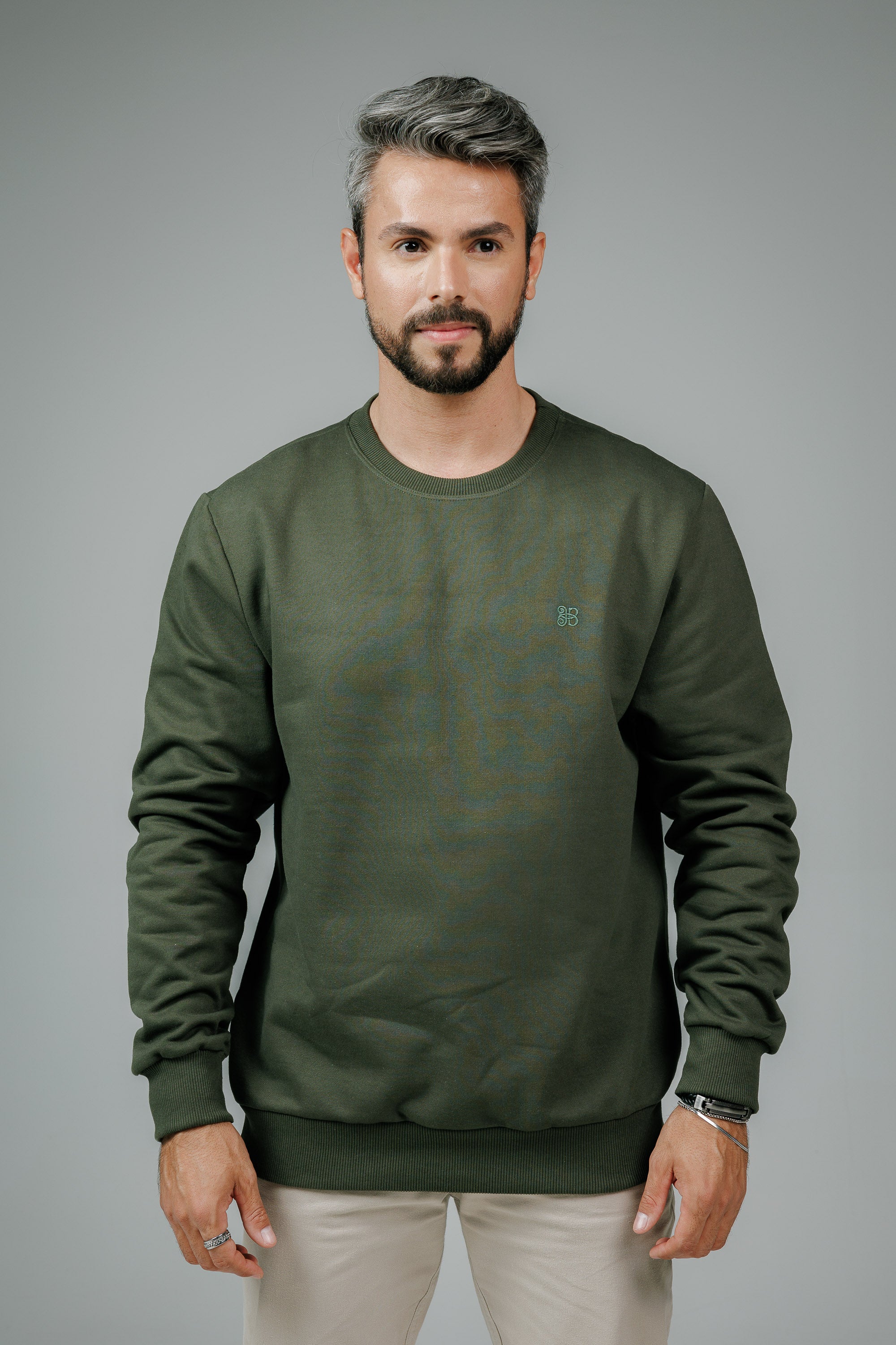 Moletom Brand Básico Felpado 2 Cabos