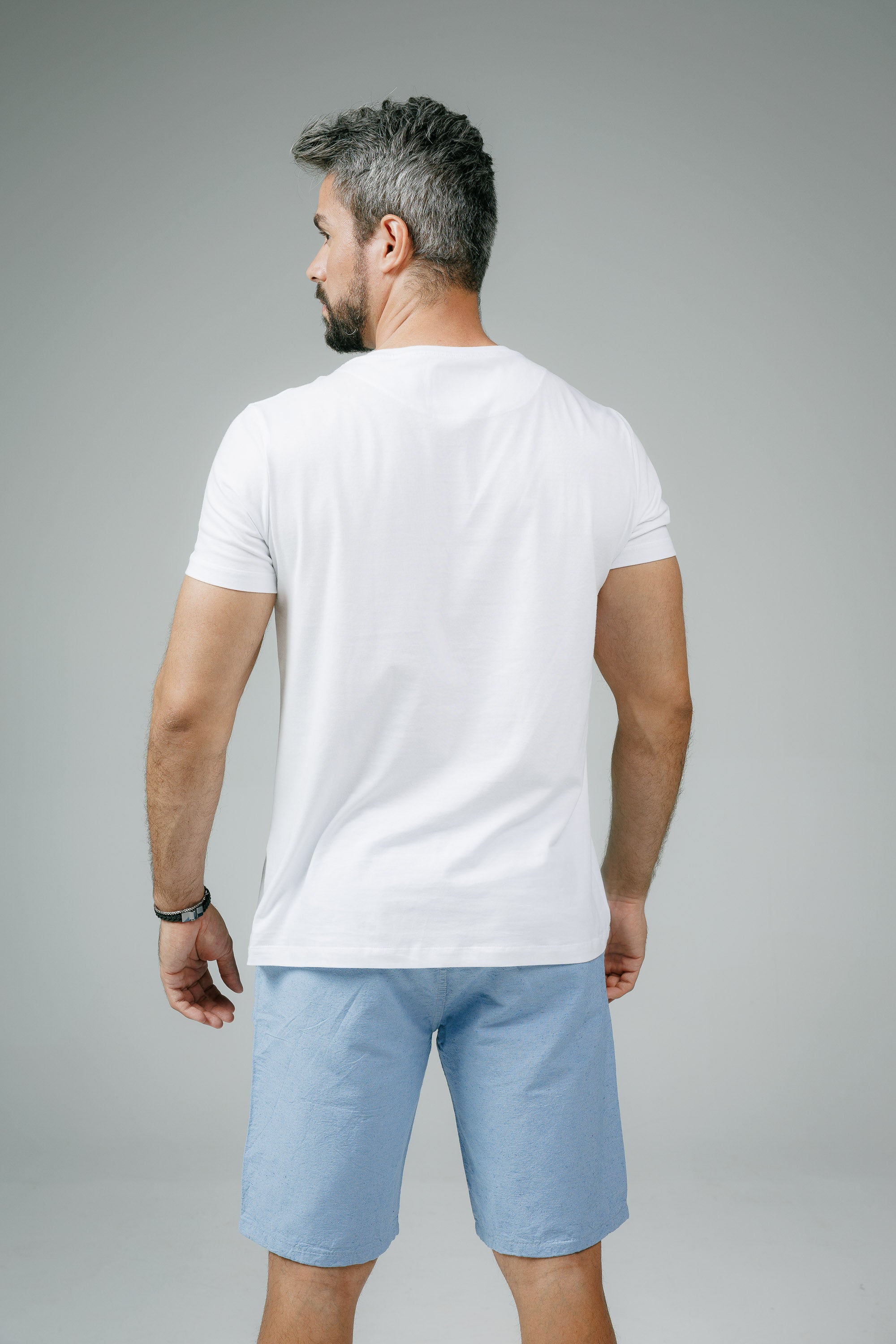 Camiseta Henley Egipcio Gola Padre