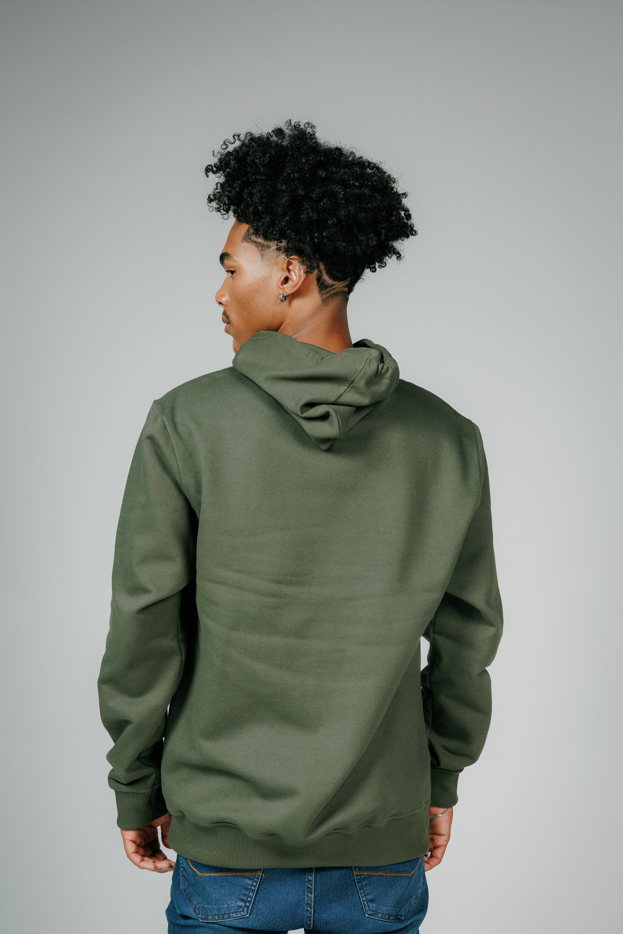 Moletom Hoddie Canguru Liso Felpado 2 Cabos